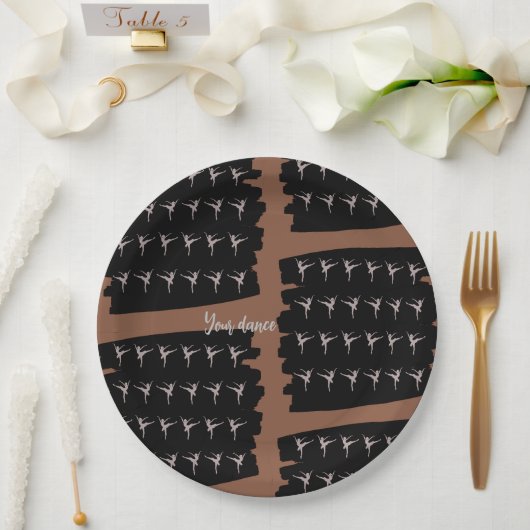 Ihr Tanz Pappteller (Hochzeit)
