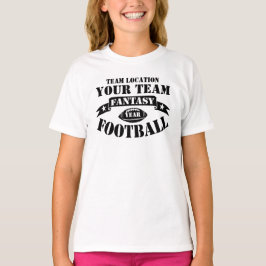 IHR TEAM FANTASY FOOTBALL BALL JAHR T-Shirt