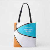 Ihr Team FARBEN Basketball-Trainer oder Athlet Tasche (Vorderseite)