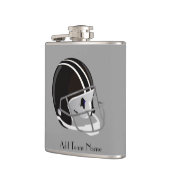Ihr Team Name Football Flask Flachmann (Links)