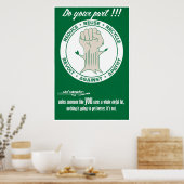 Ihr Teil - reduzieren, wiederverwenden, Gerecycelt Poster (Küche)