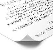 Ihr Telefonbuch aufblasen, Foto-Standabend abonnie Poster (Ecke)