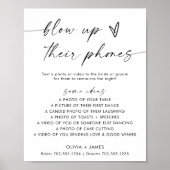 Ihr Telefonbuch aufblasen, Foto-Standabend abonnie Poster (Vorne)