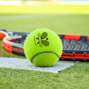 Ihr Tennis Club Name Team Coach Personalisiert Tennisbälle