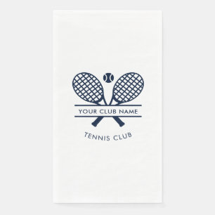Ihr Tennis Country Club Navy Blue Logo Serviette
