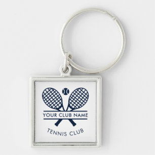 Ihr Tennisklub Name Modern Sports Swak Custom Schlüsselanhänger