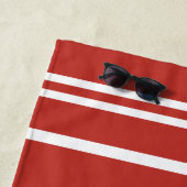 Ihr Tennisklub-Team passt jede Farbe an Strandtuch (Beispiel)