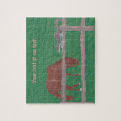 Ihr Texpferd, Eichhörnchenweide und Rätsel Puzzle (Vertikal)