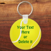 IHR TEXT CHEAP Tennis Schlüsselanhänger unter $4.0 (Vorderseite)