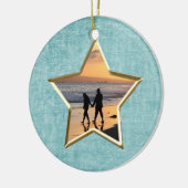 Ihr Text & Foto: Aqua Star-Form Bilderrahmen Keramik Ornament (Links)