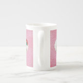 Ihr Text & Foto: Rosa Herz-Rahmen Porzellantasse (Rückseite)