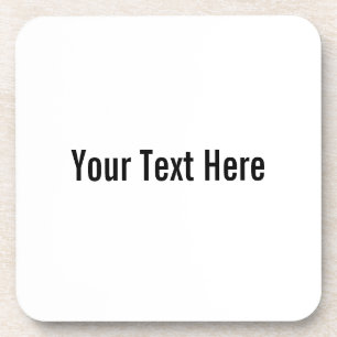 Ihr Text hier Benutzerdefinierte Cork-Untersetzer Untersetzer