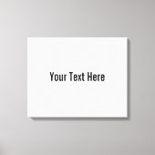 Ihr Text hier benutzerdefinierte Leinwand Wall Art (Vorderseite)
