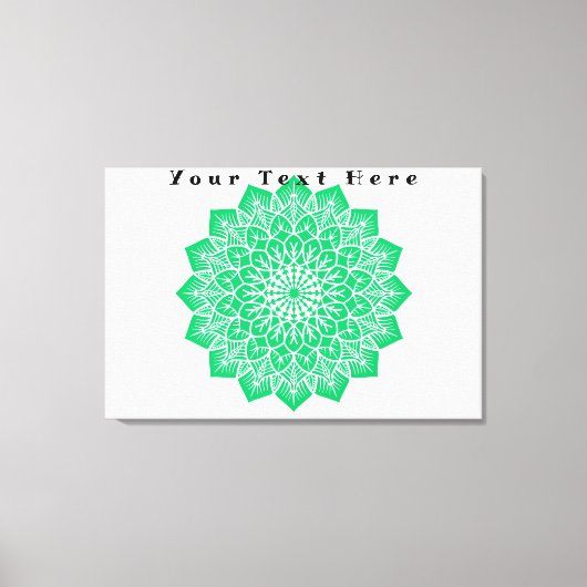 Ihr Text hier Custom Art Stretched Canvas drucken Leinwanddruck (Vorderseite)