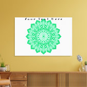 Ihr Text hier Custom Art Stretched Canvas drucken Leinwanddruck (Insitu (Wohnzimmer))