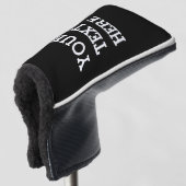 Ihr Text hier Golf Headcover (3/4 Vorderseite)