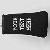 Ihr Text hier Golf Headcover (Vorderseite)