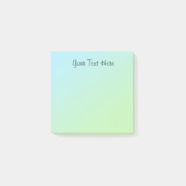 Ihr Text hier grün Post-it Klebezettel