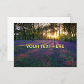 IHR TEXT HIER KARTE (Vorne/Hinten)