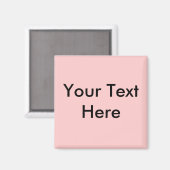 Ihr Text hier Magnet (Vorderseite/Rückseite)