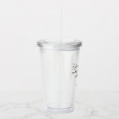 Ihr Text hier - maßgeschneidertes Angebot Acryltrinkbecher (Rechts)