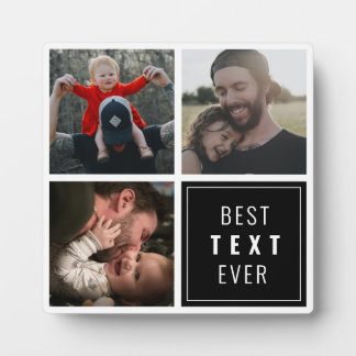 Ihr Text hier mit individuellem Foto Fotoplatte