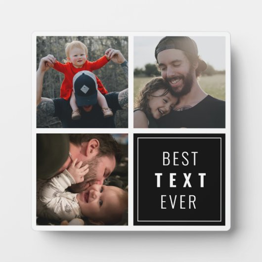 Ihr Text hier mit individuellem Foto Fotoplatte (Vorderseite)