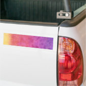 Ihr Text hier: RAINBOW SUNSET HINTERGRUND Autoaufkleber (Auf Lkw)