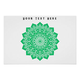 Ihr Text hier Text Bild Benutzerdefiniertes Glänze Poster