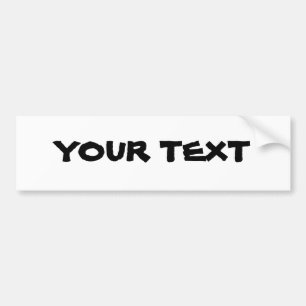 Ihr Text "Insulaner" Autoaufkleber