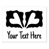 Ihr Text ist maßgeschneidert Gummistempel (Prägung)