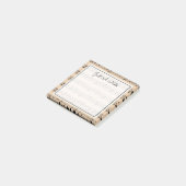 Ihr Text | Musikalische Hinweise Post-it Klebezettel (angewinkelt)