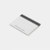 Ihr Text | Musikalische Hinweise Post-it Klebezettel (angewinkelt)