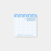 Ihr Text | Niedliche Zahnarztpraxis Post-it Klebezettel (Vorderseite)