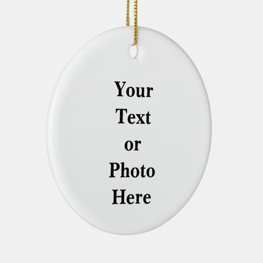 Ihr Text oder Foto Keramik Ornament (Rechts)