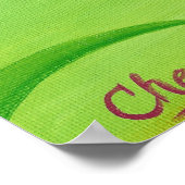 Ihr Text oder kein Text Monarch Butterfly Poster (Ecke)