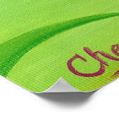 Ihr Text oder kein Text Monarch Butterfly Poster (Ecke)