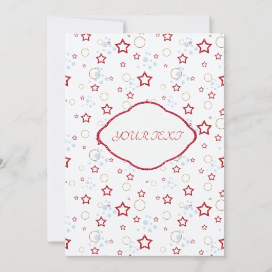 Ihr Text, personalisiert Einladung (Vorderseite)