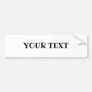 Ihr Text "Ribeye" Schriftart Autoaufkleber