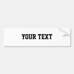 Ihr Text "Superstar" Autoaufkleber