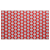 Ihr TEXT und Ihre FARBEN auf Baseball Themenstoff Stoff (Yard (91,4 cm))