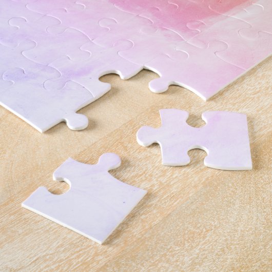 Ihr Text und Ihre Farbigkeit verschwinden Ombre gl Puzzle (Seite)