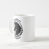IHR TEXT Zombie Unicorn Kaffeetasse (Vorderseite Links)