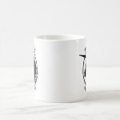 IHR TEXT Zombie Unicorn Kaffeetasse (Mittel)