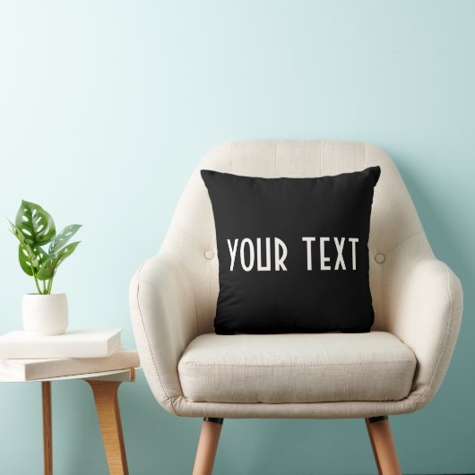 Ihr Textpolster Kissen (Stuhl )