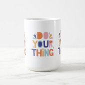 Ihr Think Slogan Tasse Design (Mittel)