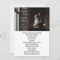 Ihr Top 12 Hashtags Foto Hochzeit verschoben