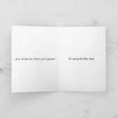 Ihr Tor Karte (Innenseite)