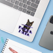Ihr Touch, I Tattle - Funny Flair Pen Cat Sticker (Laptop mit iPhone)