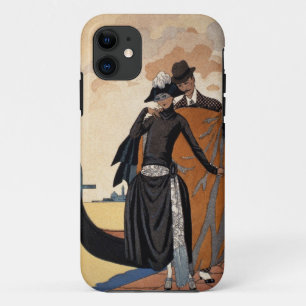 Ihr und er, Mode Illustration, 1921 (pochoir p iPhone 11 Hülle